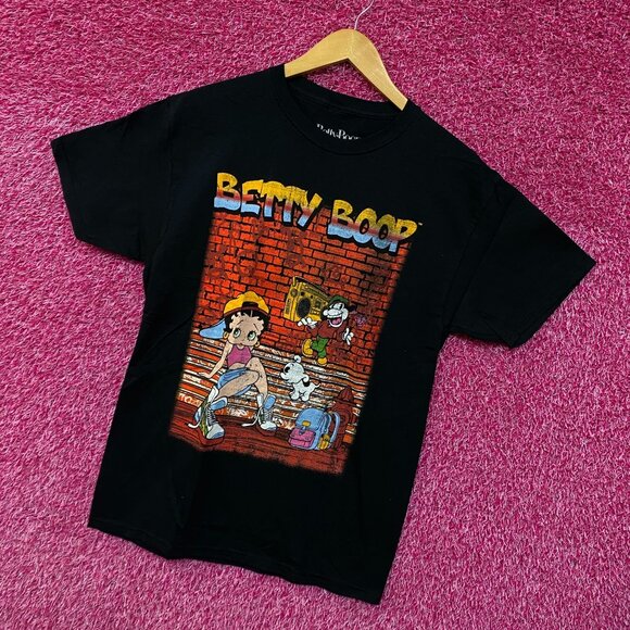 Betty Boop Hip Hop Style Poster Tshirt size s/m - Picture 3 of 4